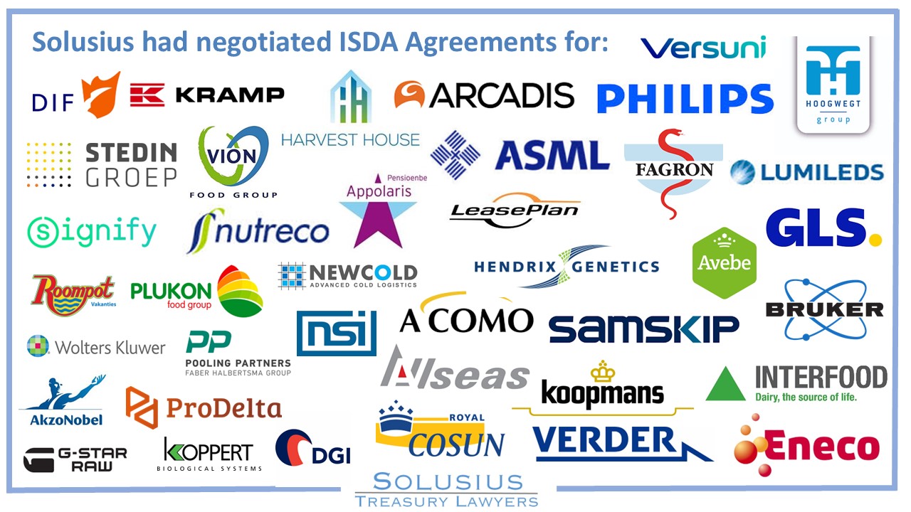 Clients for which Solusius has negotiated ISDA Agreements